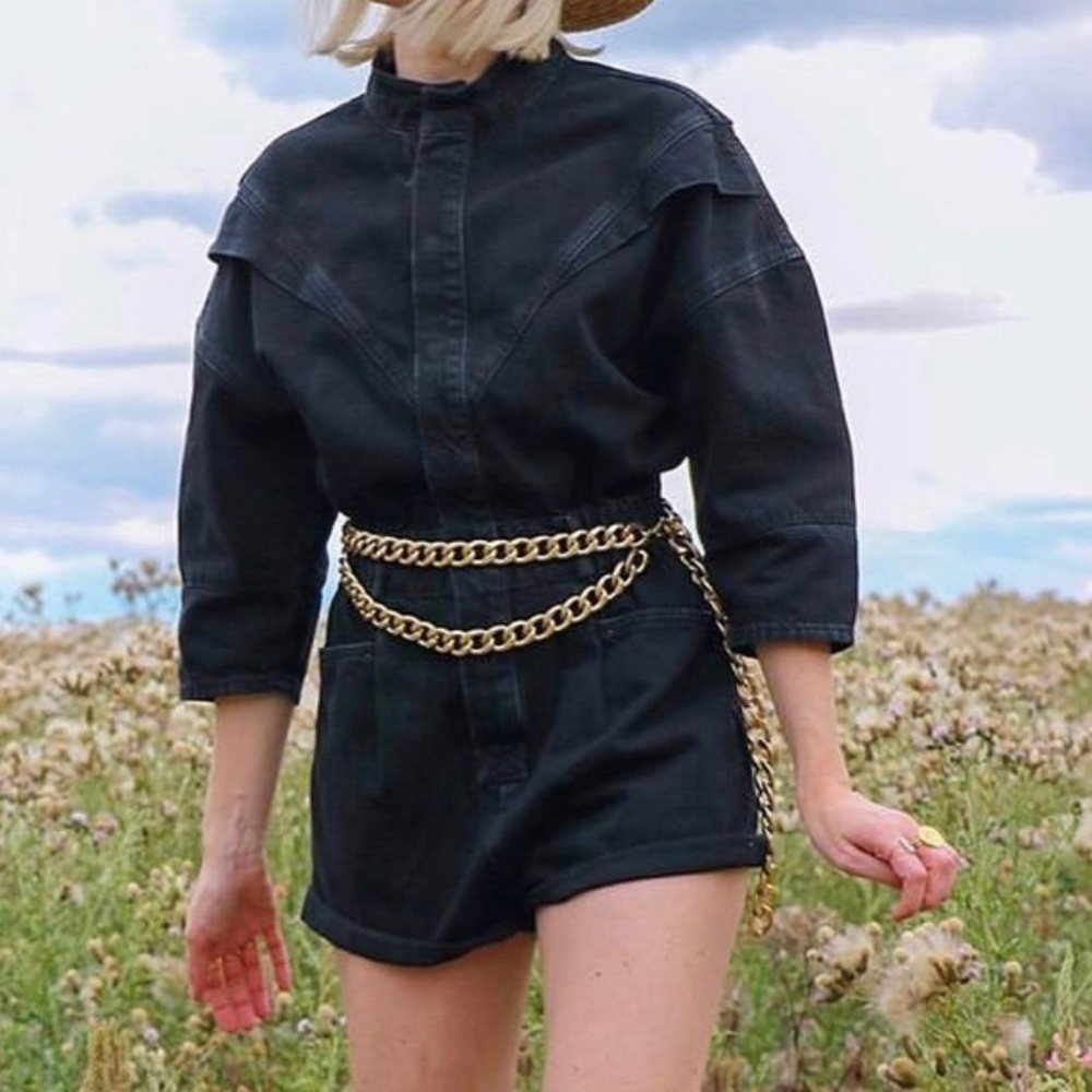 Mango chain belt bloggers favorite rare🌺❤️ - Picture 2 of 12